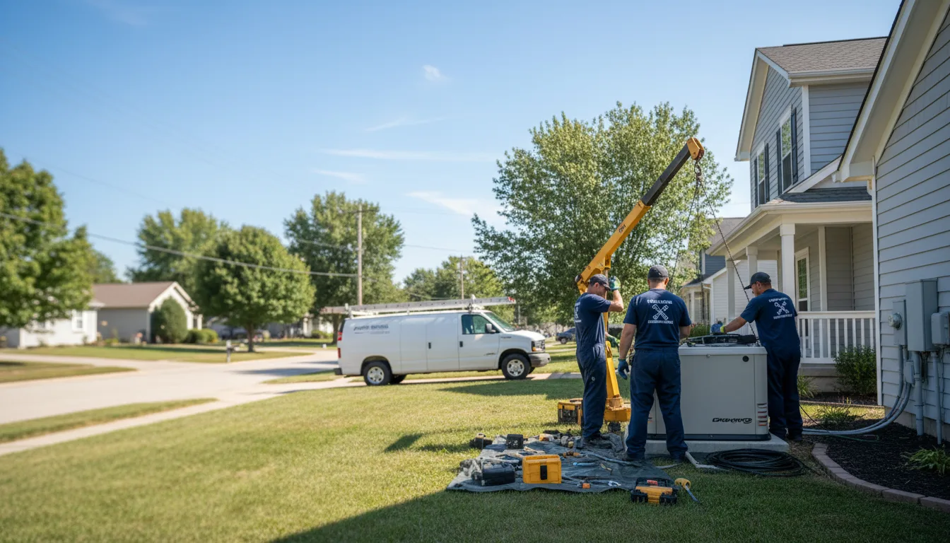 Generator Installation in Sims, IL near me